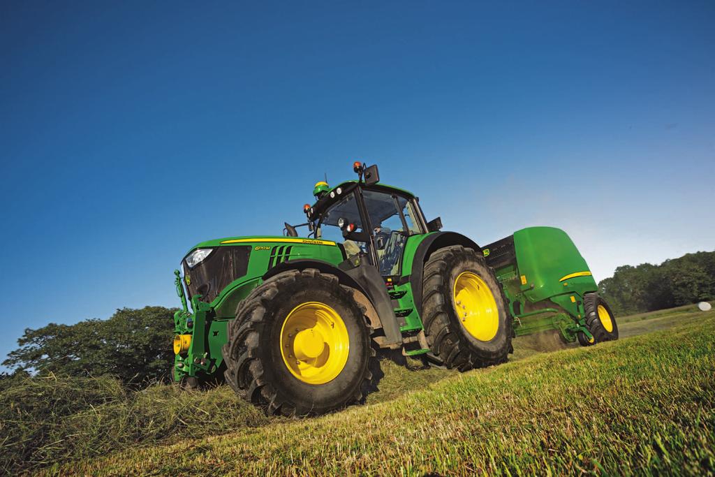 6M Series Tractors 3 CONTENTS Introduction 2 3 6M Series Overview 4 5 Versatility: arable & livestock 6 7 Cab comfort & convenience 8 9 Agricultural Management Solutions 10 11 Power train: engines 12