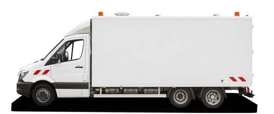 Innovative 3-Axle Van with a Container Body The compact van with a large volume For many years, the Mercedes-Benz Vario was a popular choice for IBAK vehicle outfitting because it combined the