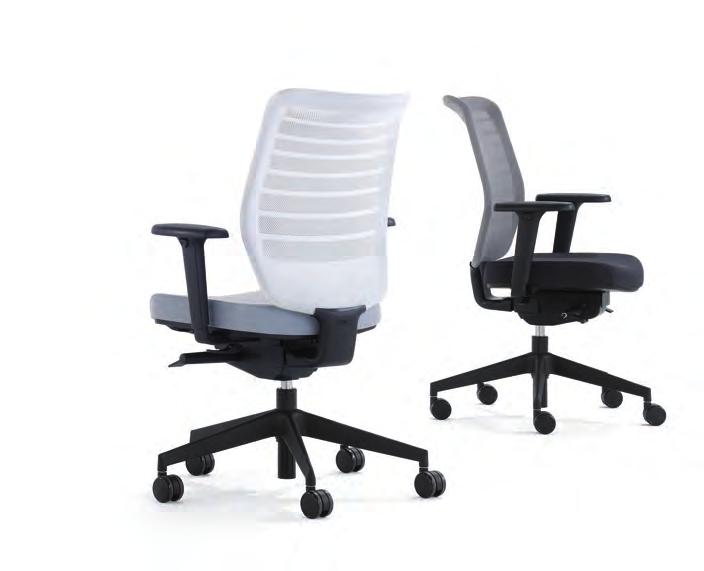 Task Chairs Fuse Balance & Syncro 2 The Fuse task chair features a flexible 3D knitted back that has been designed to provide effective support and comfort for all users without the need of