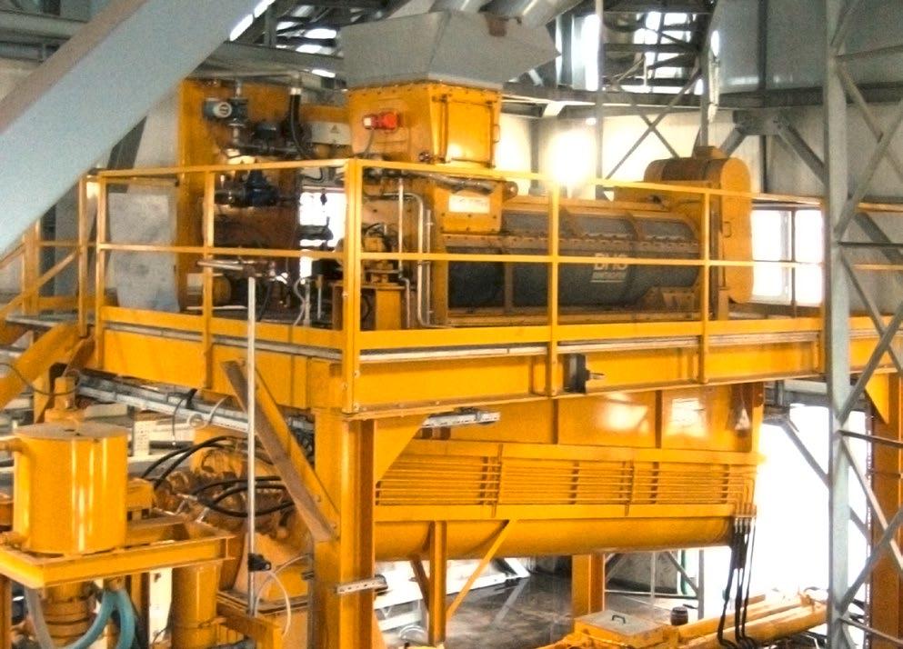 PLANT EXAMPLES 12 Source: Putzmeister Solid Pumps Continuous mixing plant