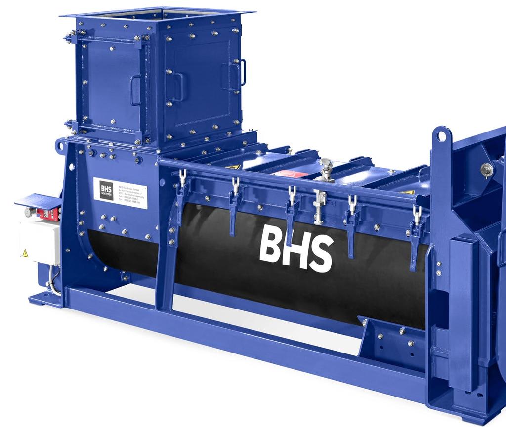 SINGLE-SHAFT CONTINUOUS MIXER 4 BHS single-shaft continuous mixer The BHS single-shaft continuous mixer is a continuous mixing system that has been developed for the mixing of fine materials.