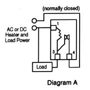 Wiring Diagram: Ordering Information: Definition of a part number for the Amperite BF Series Flasher. Example: A: Denotes nominal input voltage. Voltages Available: 6, 12, 26, 50 & 115V AC/DC.