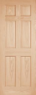 Maple, Oak, White Primed Doors