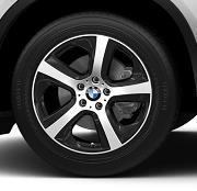 2T2 19 BMW light-alloy wheels, Star-spoke styling 490 9 J x 19 with