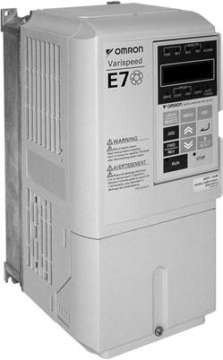Power Supply * E7 IP54 types re built-in filter inverters.