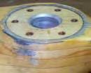 Overtorquing can cause damage. Over torqued prop hub A crushed hub breaks the moisture seal and allows moisture to penetrate the hub, which increases hub swelling and accelerates wood rot.