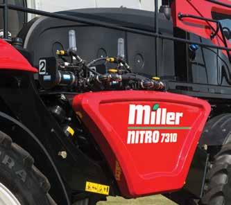 The NEW Nitro 7310 front boom sprayer from Miller combines rugged construction with productive features to help you cover more acres in less time. NEW FEATURES MADE WITH YOU IN MIND.