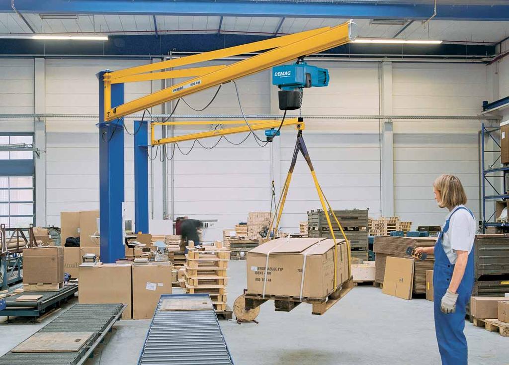 Switch to improved productivity and ergonomics Manual handling and combining or moving relatively light loads is often not only time-consuming, but also an ergonomic burden for employees.
