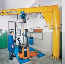 At the same time, the use of Demag slewing jibs and cranes relieves workers of the physical burden and reduces the risk of accidents and injuries when heavy or