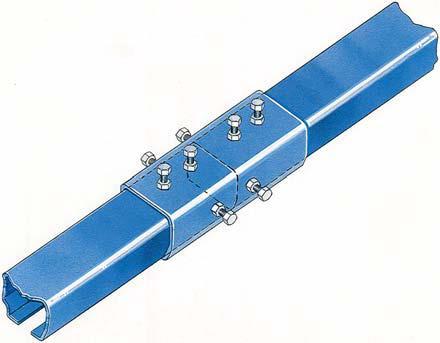 When using this style, care should be taken to determine if the bridge has adequate overhead clearance. Note: to order this bracket, the flange width of the supporting structure must be supplied.