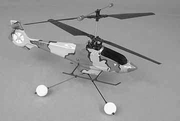 Moving the cyclic stick forward (away from you) will cause the helicopter to tilt forward and start moving that direction.