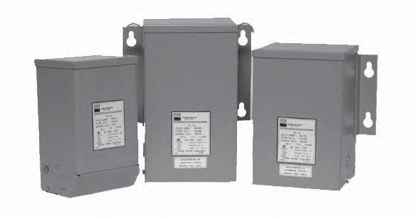 Non-Ventilated Automation Transformers 6 Automation Transformers - Non-Ventilated 50 VA to 45 SolaHD encapsulated transformers are rated for Hazardous Locations (Class 1, Division 2, Group A-D) as