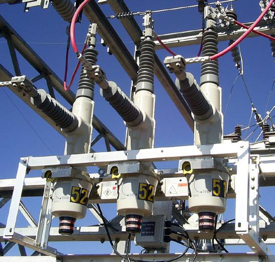 5kA symmetrical interrupting Overhead, substation and dead-front padmount designs Operator safety