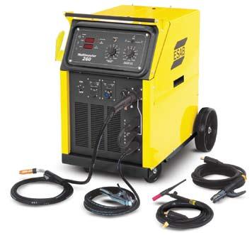 MULTIMASTEr 260 COMPACT Industrial Ready-To-Weld Multi-Process Package MultiMaster 260 Advanced SuperSwitch TM technology makes multiprocess welding a breeze.