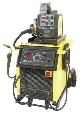 ESAB 653cvcc POWER SOURCE DC - CV & CVCC Power Sources ESAB 653cvcc Multi-process, three phase power sources designed for heavy duty industrial DC welding applications Use for Mig, flux cored wire,