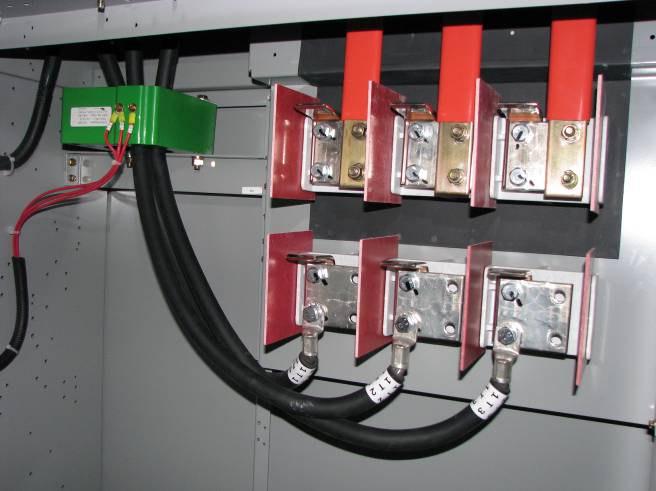 Turn the Normal-Bypass switch located in the low voltage compartment of the upper section to Bypass. (See Fig 13