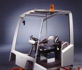 ergonomics. FlexCab FlexCab can be adapted from a complete cab to an open safety cage.