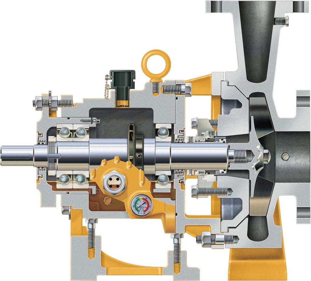 System One Construction Heavy-Duty Process Pumps - Advantages Pumps designed specifically to operate in severe applications. Resist vibration that would otherwise cause frequent maintenance shutdowns.