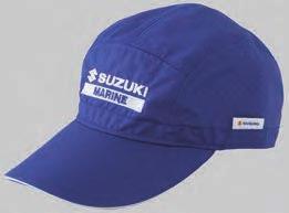 Nylon: 100% 99000-990X7-MY5 127 SUN VISOR Sun visor with "SUZUKI MARINE" logo.