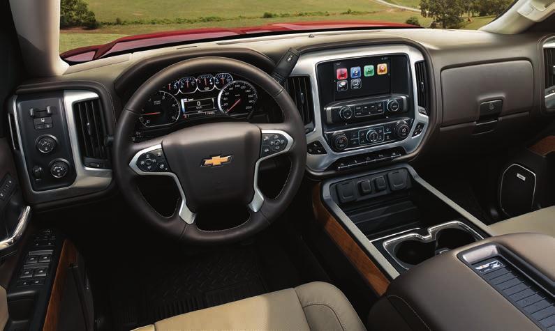 SILVERADO HD IS THE FIRST FULL-SIZE PICKUP TO OFFER BUILT-IN 4G LTE Wi-Fi.