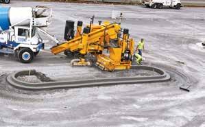 tunnel floors and walkways, airport runways and aprons, highways, interstates, concrete overlays, municipal projects, safety barriers, golf cart paths, and more.