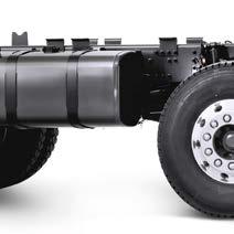 To further improve mobility, approved off-road models are available. DOUBLE REDUCTION TANDEM DRIVE AXLE for greater traction on difficult terrain.