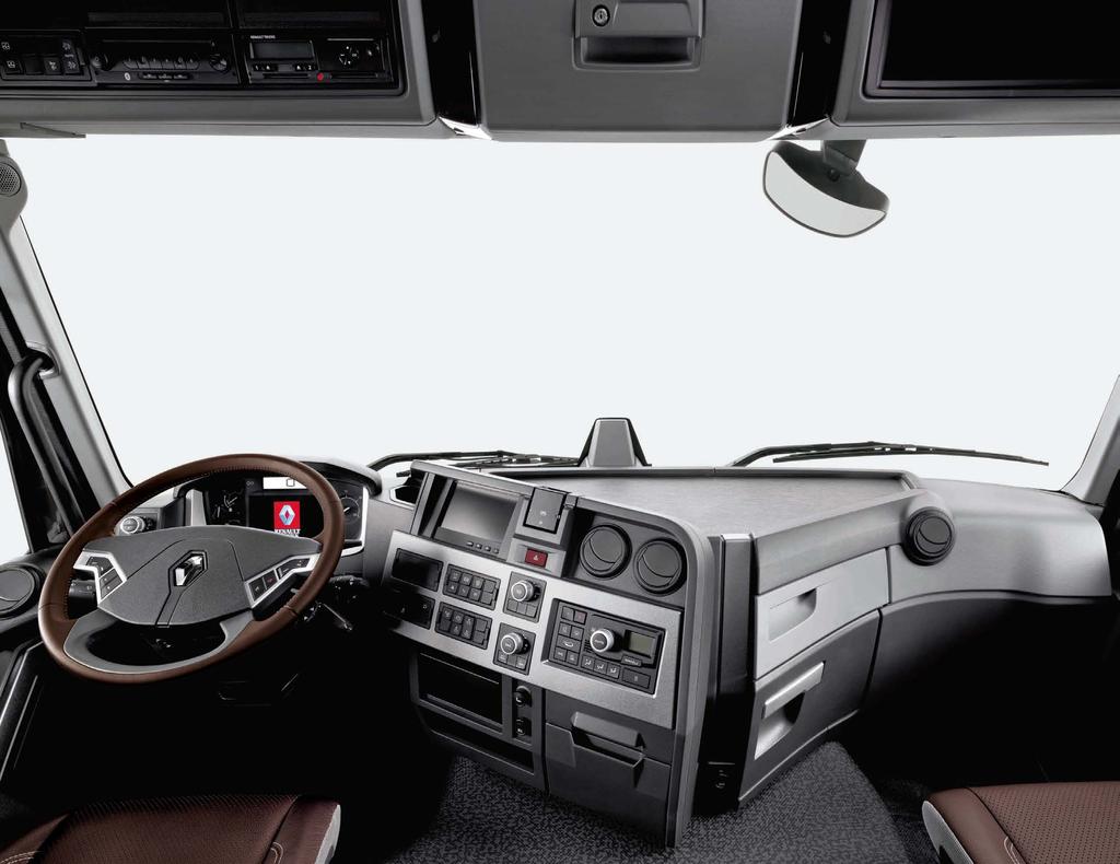 28 29 everything within reach The wrap-around dashboard provides useful controls within reach. automatic equipment lets the driver concentrate on the job in hand.