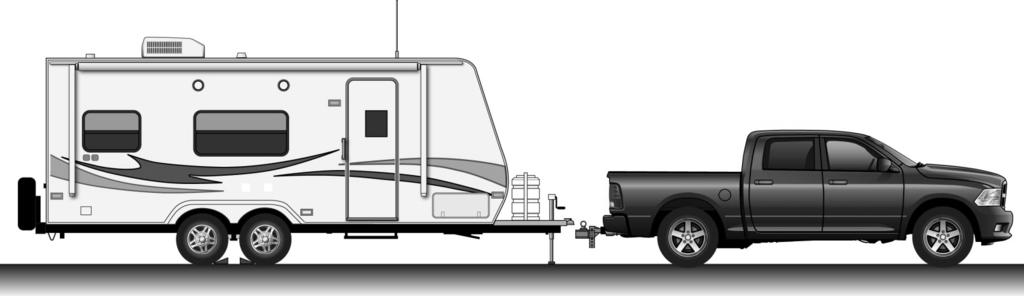 Measure Trailer Coupler & Frame Height NOTE: Changing the weight of the trailer and/or tow vehicle by adding, moving or unloading cargo may require the need to adjust how the weight distribution