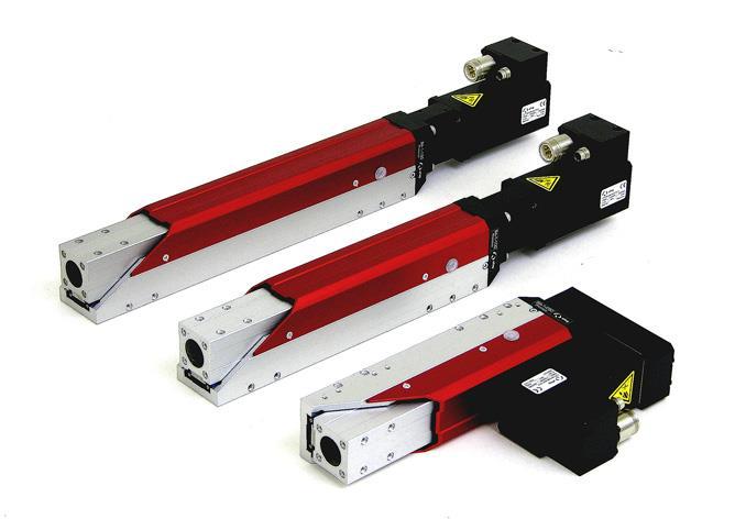 2.1.5 Module description The following types of the module SA-1are available: Type SA-1-50 SA-1-100 SA-1-150 Nominal stroke 50 mm 100 mm 100 mm Motor attachment optionally on the front left or right