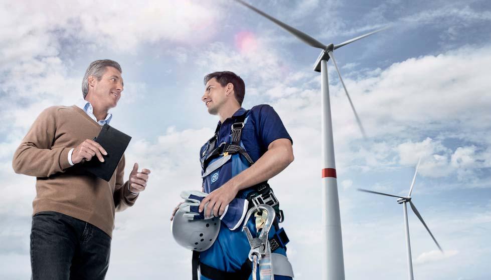 SERVICE OFFERING Wind energy plays a key role in the carbon-free energy mix of the future. Worldwide, an increasing number of wind farms are being developed onshore and offshore.