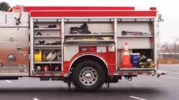 REDUCTION MADE EASY Rosenbauer s GREEN Star idle reduction system uses electronic controls to shut down the chassis engine on-scene when the fire pump is not engaged.