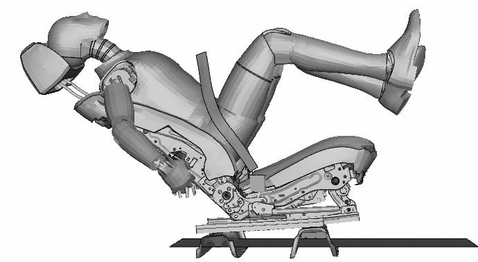 The X5 seat has obtained one of the best results concerning Whiplash performance. A real hardware test was done with a complete set of measurements, both for the dummy and the seat.