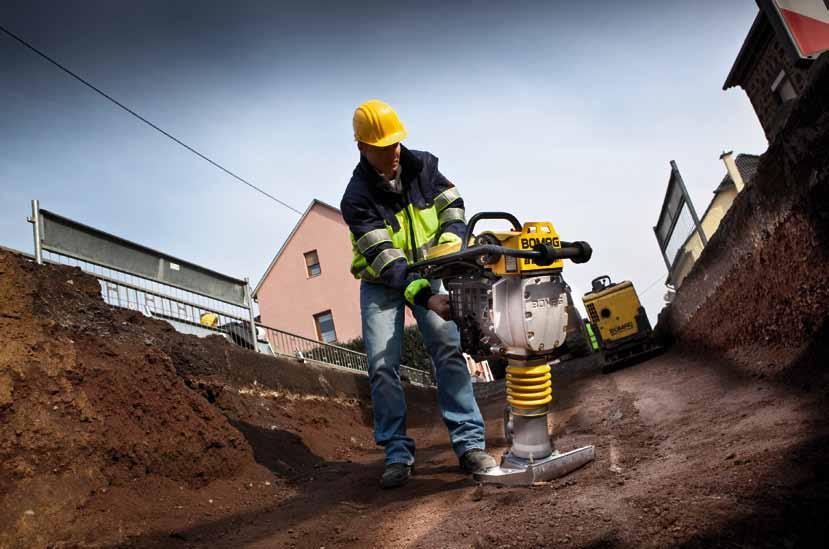 BOMAG BT robust and easy to use.
