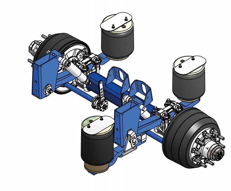 BPW AXLE LIFT BPW (LL) SELF STEERING AXLE REDUCE YOUR OPERATIONAL COSTS WITH BPW AXLE LIFT... As an option, multi-axle vehicles can be equipped with an axle lift.