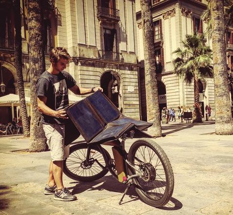 offer Solar Charging Bike Covers at