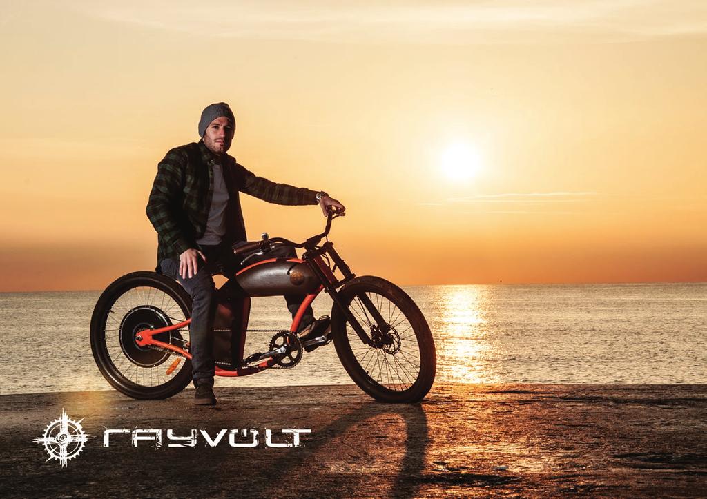The Rayvolt Philosophy is to promote alternative transportation by offering our customers a clean, high tech and stylish way to commute.