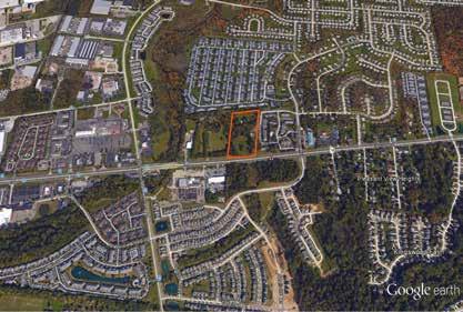 Property Description 6.706 /- acres of development land available. Currently zoned residential but has great potential for commercial or multi-family use with proper rezoning.