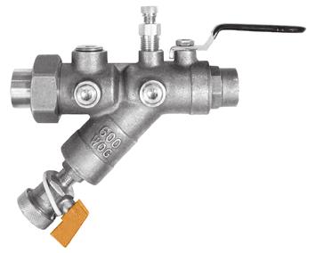 VALVES & AESSORIES KNX Series - (integral ball valve STrainer) HVA Hook-up Kits Gruvlok KNX Series Hook-up Kits integrate the components required to connect piping to hydronic heating system or