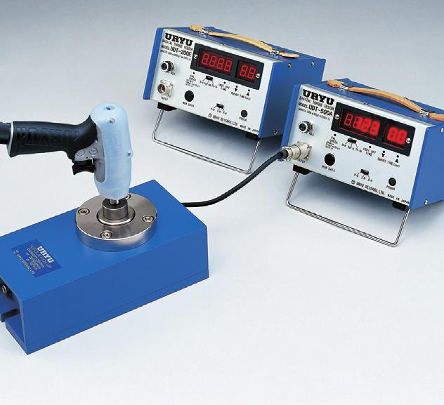 DIGITAL TORQUE TESTER The down-sized UDT-200 & UDT-500 series are designed to fill a definite need for accurate check and adjustment of torque output of oil-pulse tools and hand torque testers.