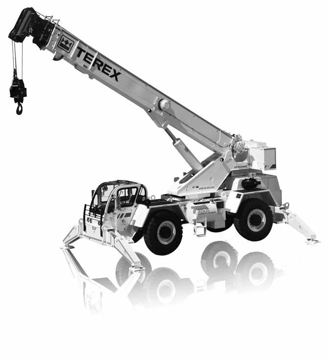 CAB DOWN CRANE DATASHEET - IMPERIAL Features: Rated capacity: 25 ton @