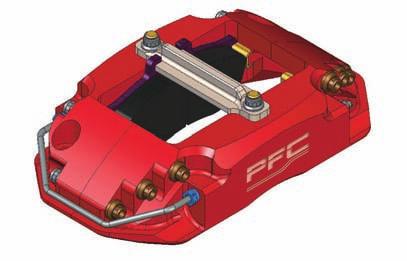 between 29-44mm Pad swept depth 47-51.5mm Integrated Piston dust boots ZR29 Rear Brake Upgrade Kit Race Proven Billet Caliper, 2 piece construction.