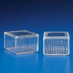 staining jars & trays Holding microscope slides for staining Soda-lime glass Tray - boro-silicate glass SIZE mm CATALOGUE
