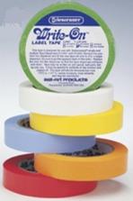 labeling systems Laboratory labeling and marking LABEL TAPES Write-On TM Label Tape colours match the Chemical Industry's color-coding system, making chemical labeling immediately identifiable.