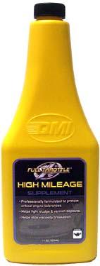 Full Throttle High Mileage Supplement Extend your engine s life A concentrated formula with premium lubricating and conditioning components designed to extend the life of engines over 5 years or