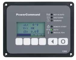 Genset controls For non-paralleling applications: PowerCommand 1301 and 2100 controls are your best choice for emergency, standby and prime power applications that do not require paralleling.