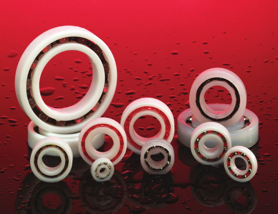 RADIAL BALL BEARINGS: METRIC & INCH All sizes listed are in stock! Jilson s plastic bearings are corrosion-resistant, self-lubricating and non-magnetic.