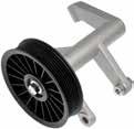 HEATING & COOLING 80 SKUS Also Available 34258 Buick Allure, LaCrosse 2009-05; Chevrolet Impala, Monte Carlo 2005-04; Pontiac Grand Prix 2008-04 Air Conditioning Bypass Pulleys Replaces seized air