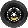 WHEELS 29 SKUS Spare Tire Restores drivability of vehicle after a flat tire 926-021: Hyundai Elantra 2015-11, Elantra Coupe 2014-13 Ideal replacement part as the