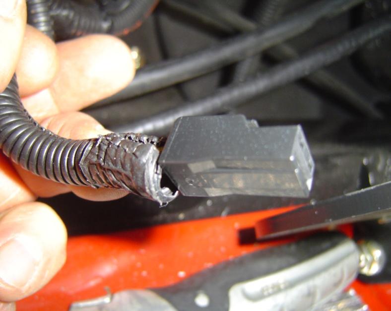 7) Install compressor to original alternator bracket