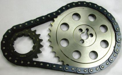 gen V BB CHEVROLET TIMINg SETS 9 keyway lower gear Steel crank gear.